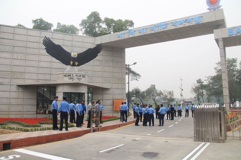 Construction of Bango Bandu Control Room at BB Base kormitola Dhaka Cantonment. Aynul Habib Gate