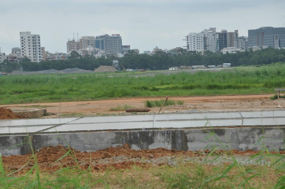 Construction of Taxi Way at BB Base Kurmitola Phase (5 to 8 ) Dhaka Cantonment.
